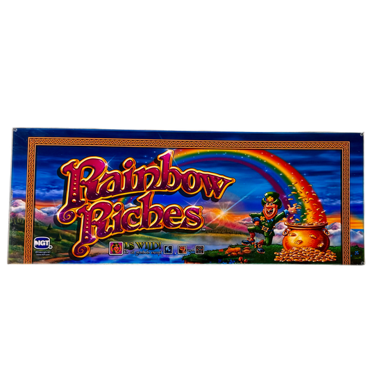 Rainbow Riches Slot Glass