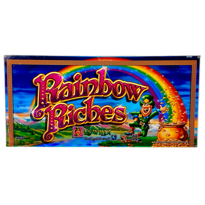 Rainbow Riches Slot Glass