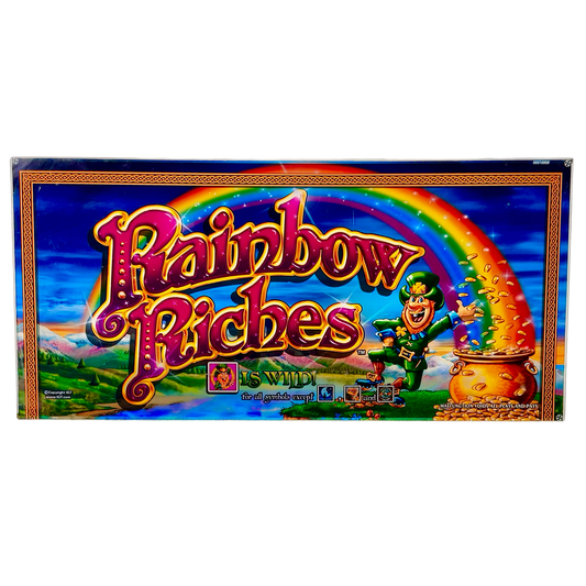 Rainbow Riches Slot Glass