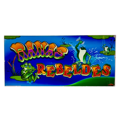 Ranas Rebeldes Slot Retro Acrylic