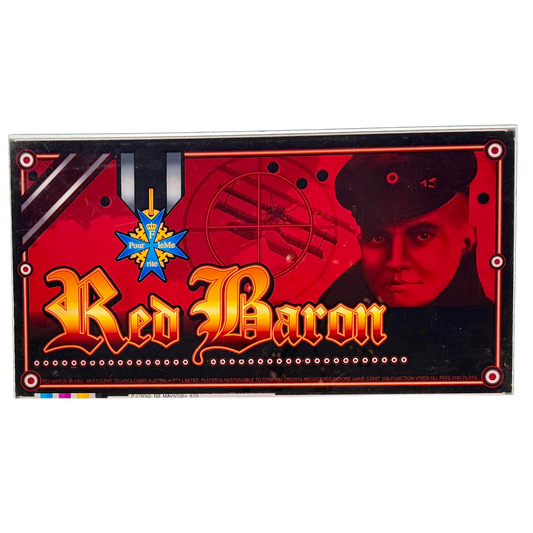 Red Baron Slot Retro Acrylic