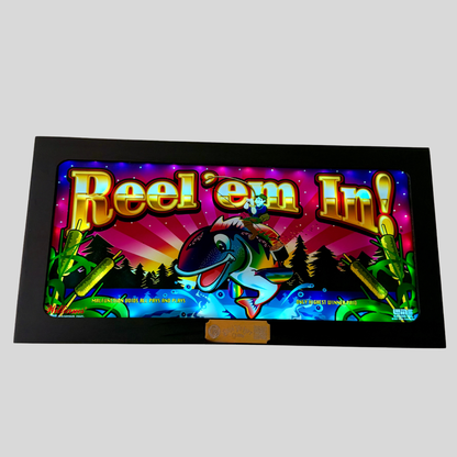 Reel'Em In Slot Glass