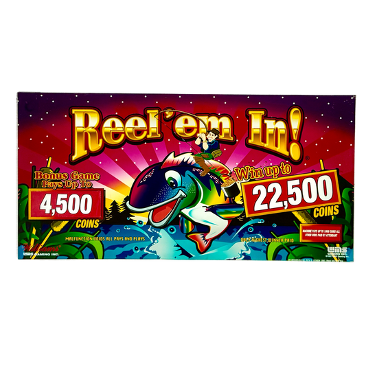 Reel 'Em In! Slot Glass