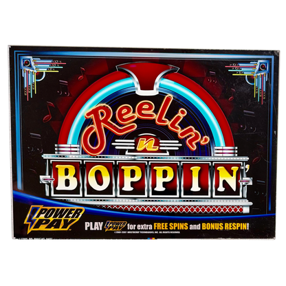 Reelin' N' Boppin' Slot Retro Acrylic