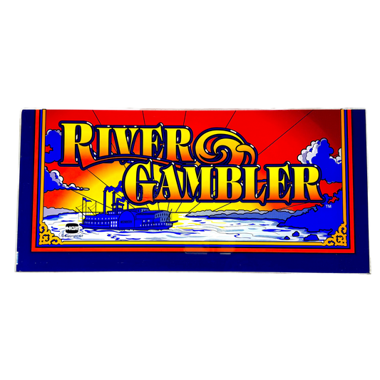 River Gambler Slot Glass