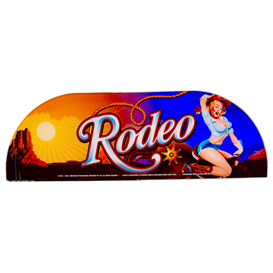 Rodeo Slot Retro Acrylic