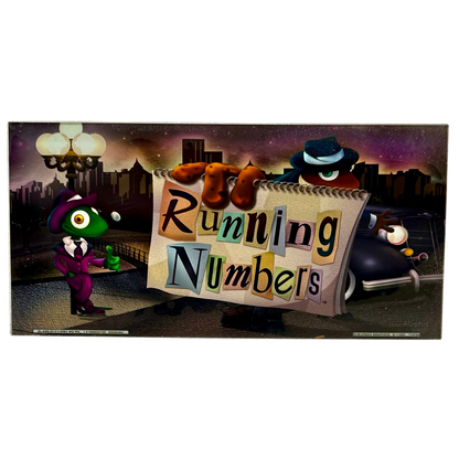 Running Numbers Slot Glass