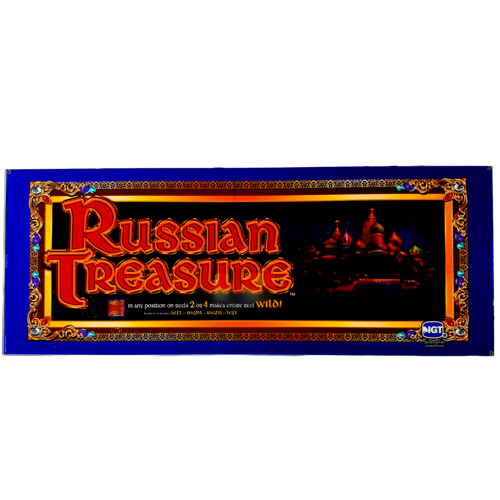 Russian Treasure Slot Glass