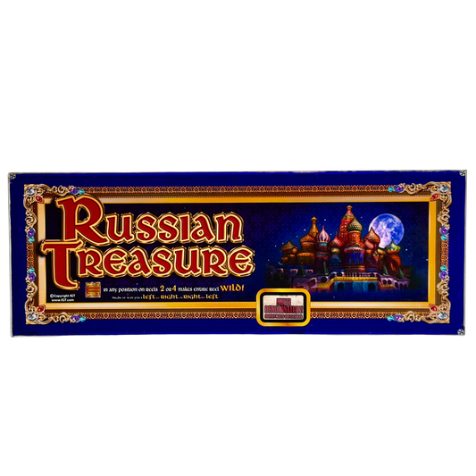 Russian Treasure Slot Glass