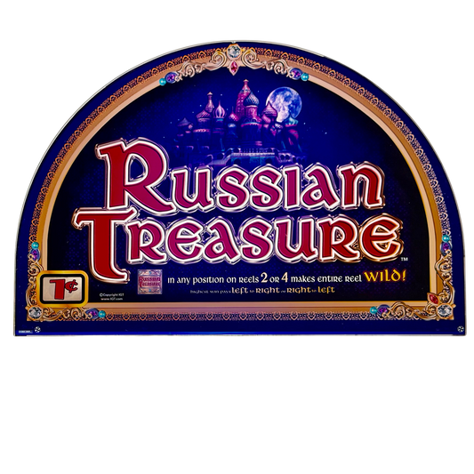 Russian Treasure Slot Glass