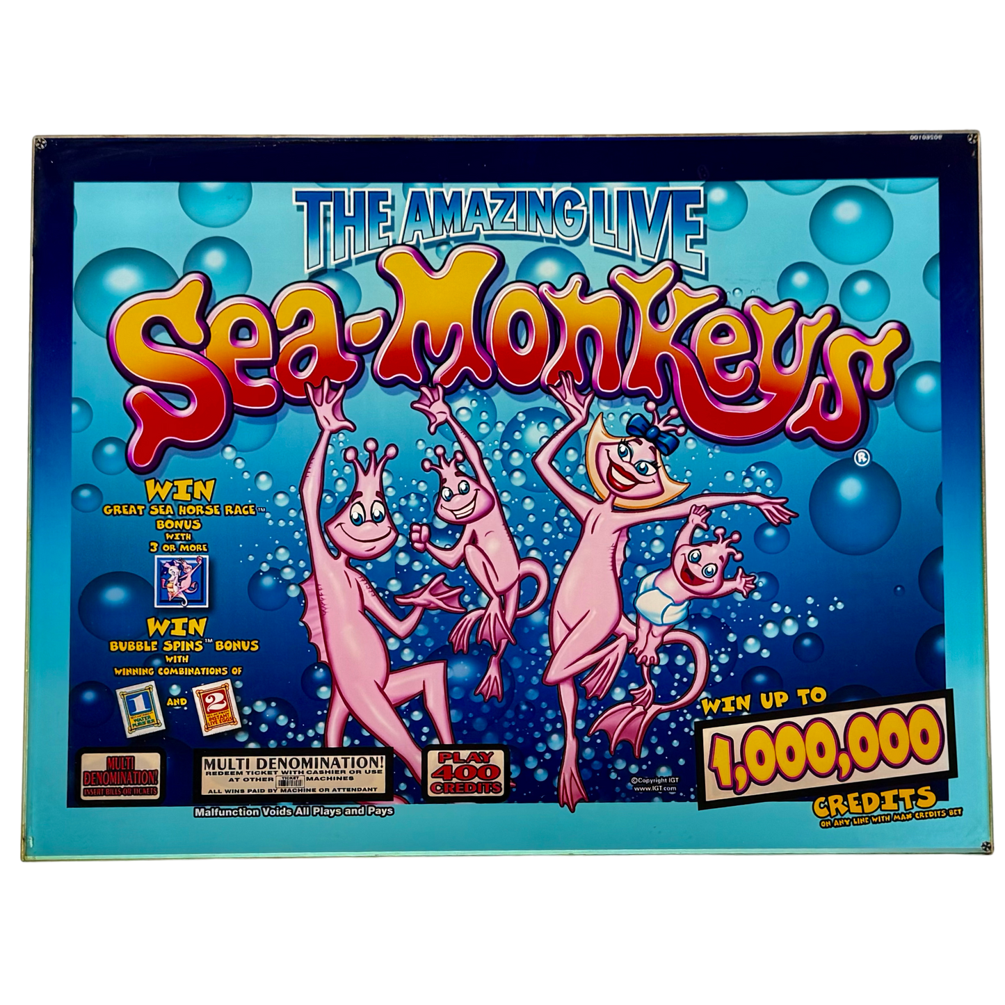 Sea-Monkeys Jumbo Slot Glass