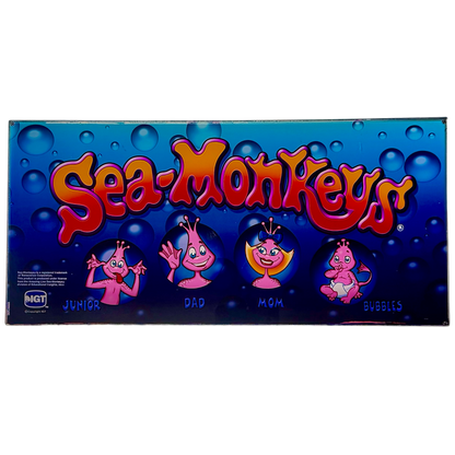 Sea-Monkeys Slot Glass