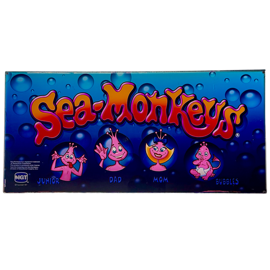 Sea-Monkeys Slot Glass