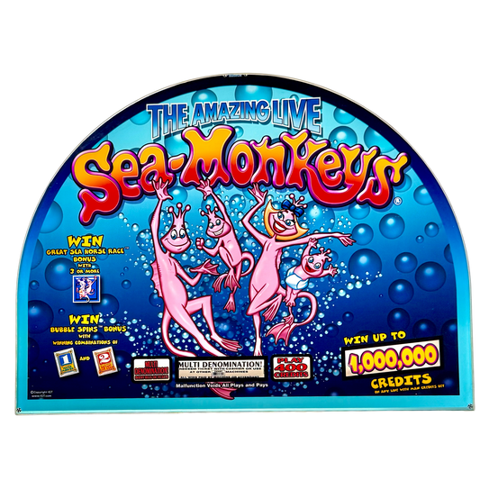 Sea-Monkeys Jumbo Slot Glass