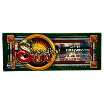 Shanghai Sun Slot Glass