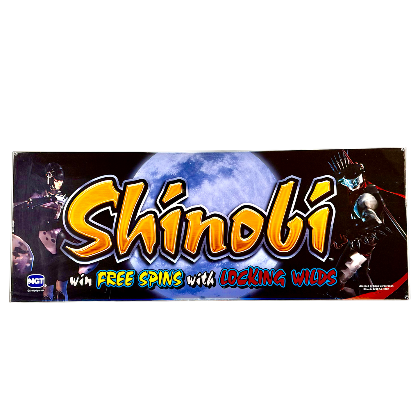 Shinobi Slot Glass