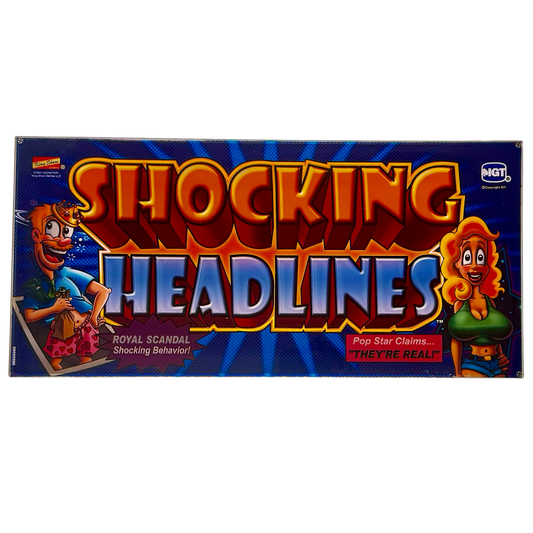 Shocking Headlines Slot Glass