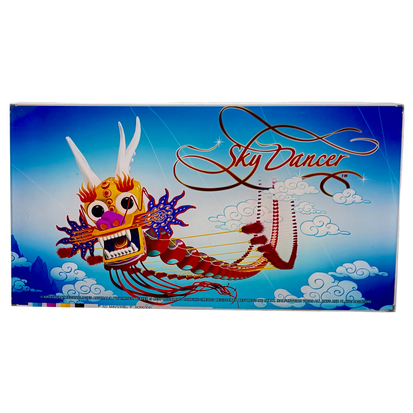 Sky Dancer Slot Retro Acrylic