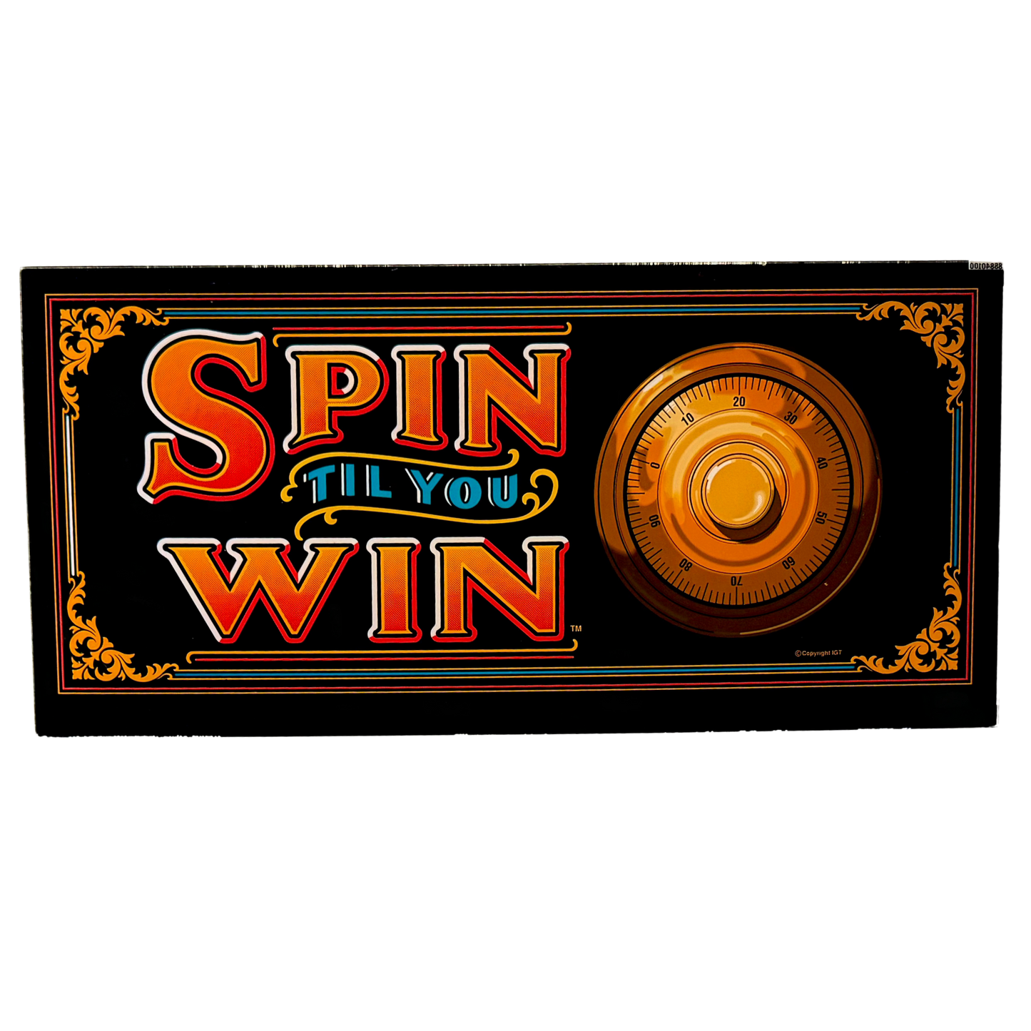 Spin Til You Win Slot Glass