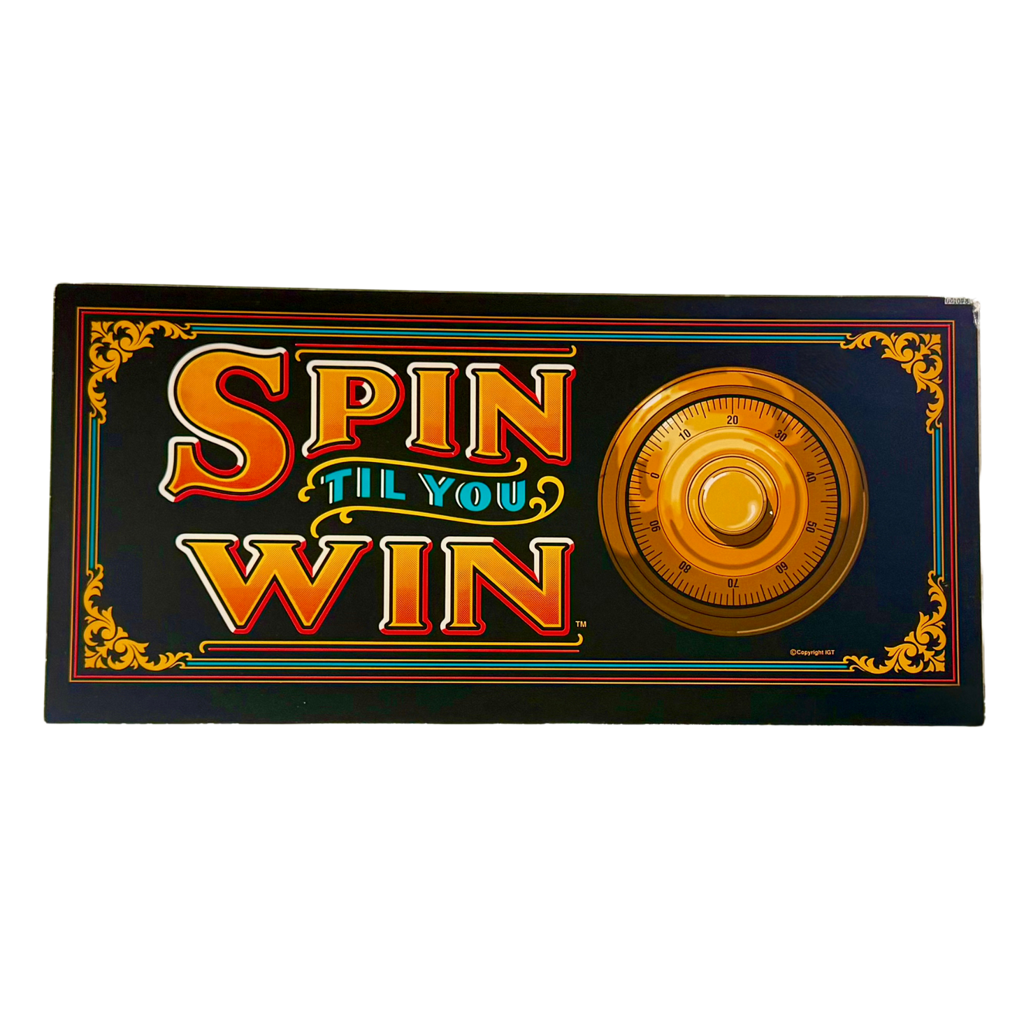 Spin Til You Win Slot Glass