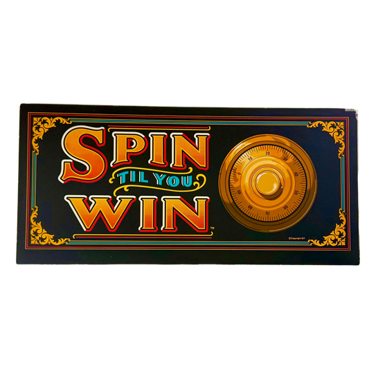 Spin Til You Win Slot Glass