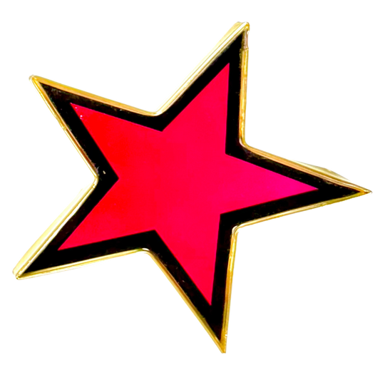 Pink Star Slot Retro Acrylic