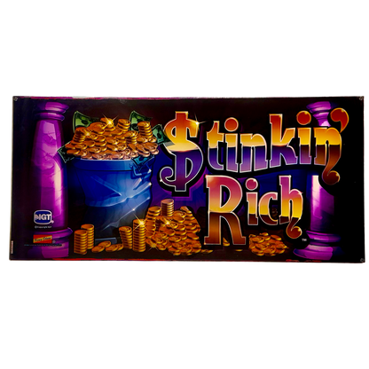 Stinkin' Rich Slot Glass