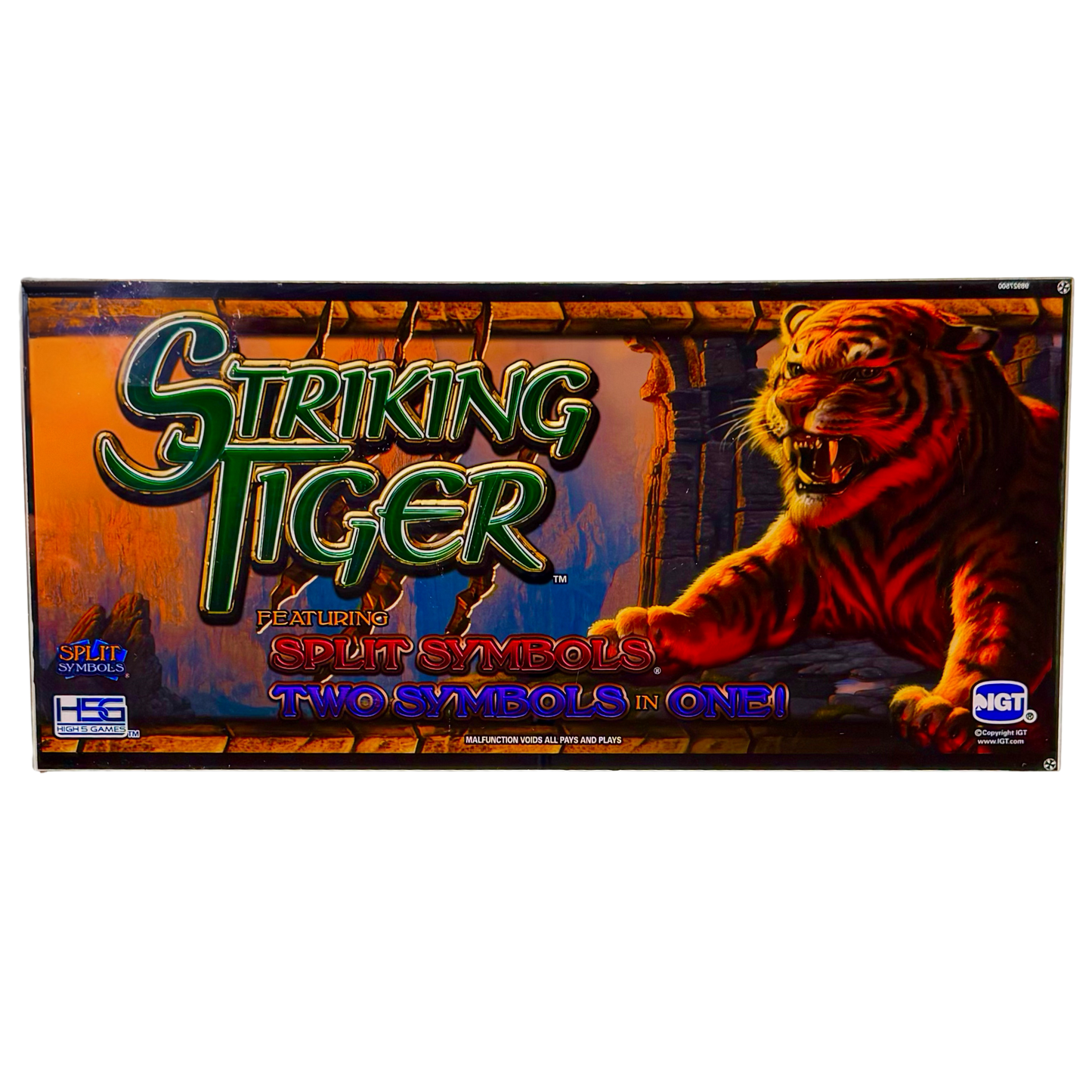 Striking Tiger Slot Glass