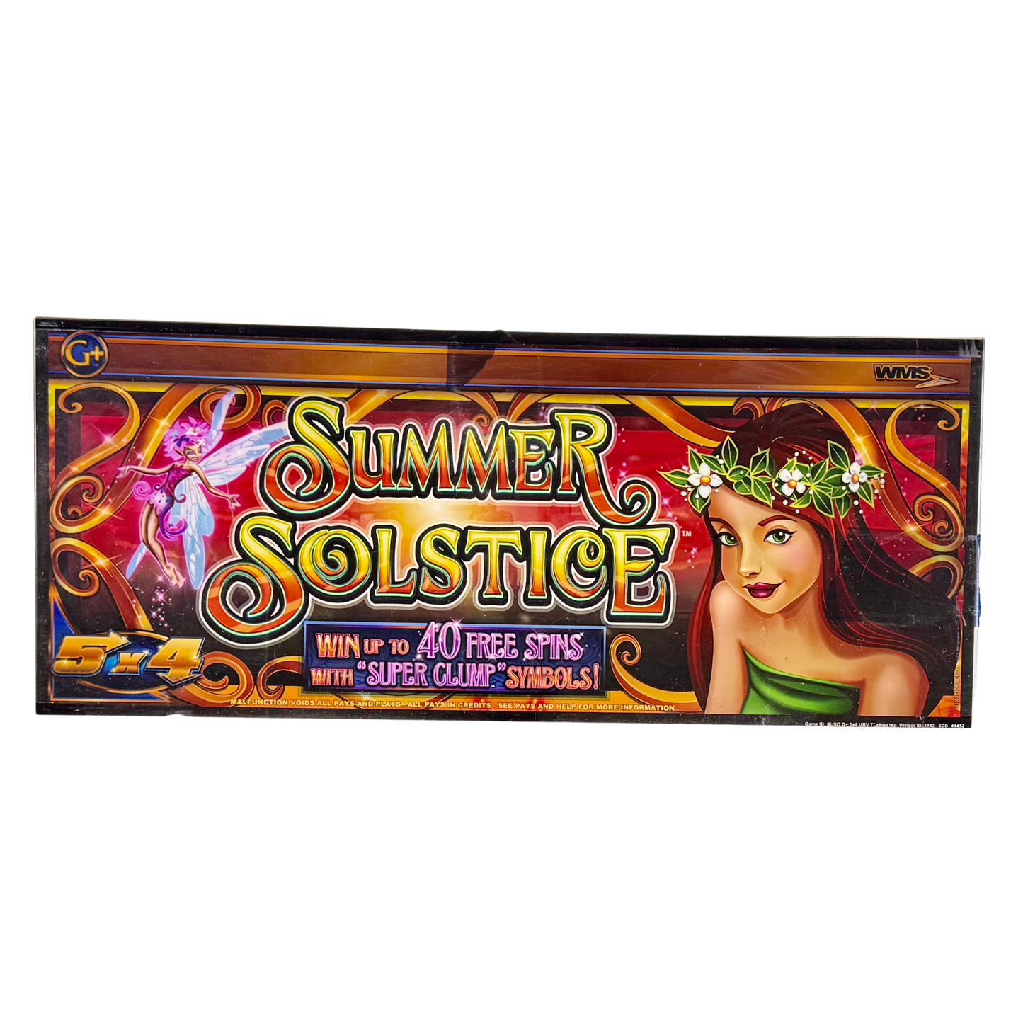 Summer Solstice Slot Glass