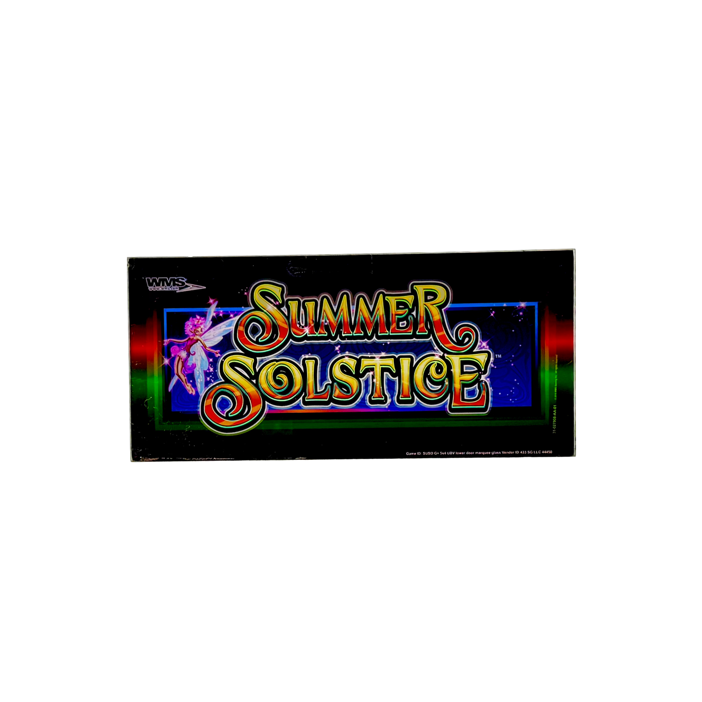 Summer Solstice Slot Glass