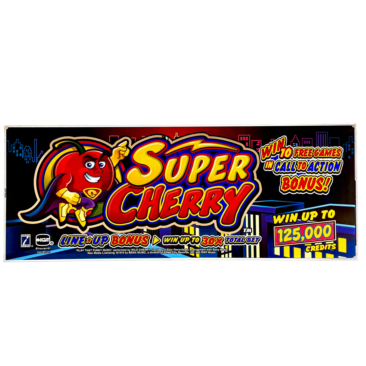 Super Cherry Slot Glass