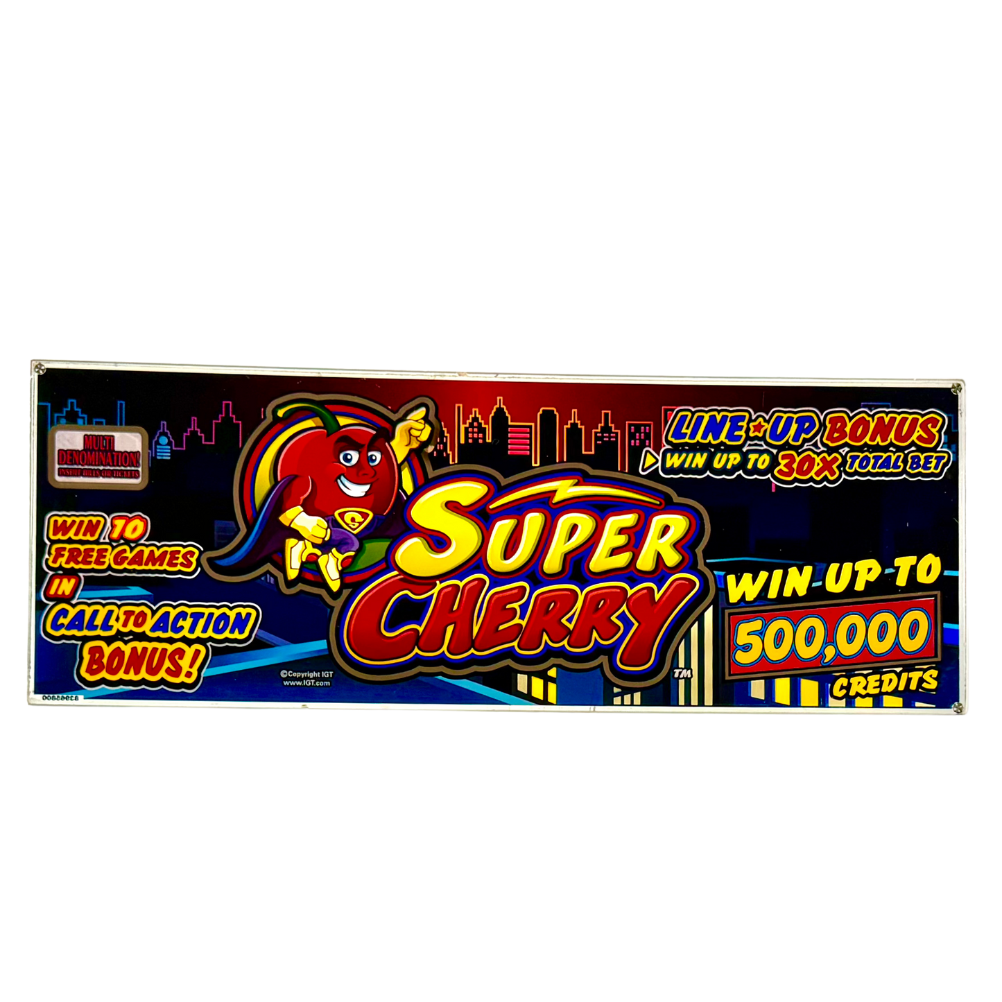 Super Cherry Slot Glass