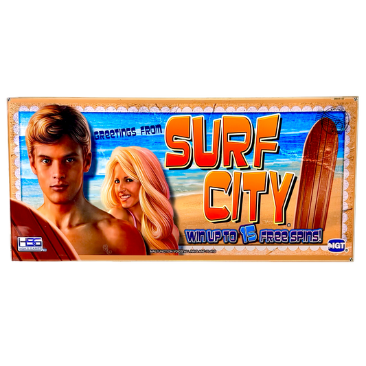 Surf City Slot Glass