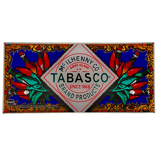 Tabasco Slot Glass