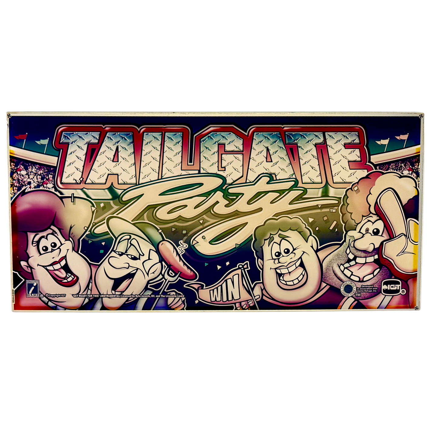 Tailgate Party Slot Glass