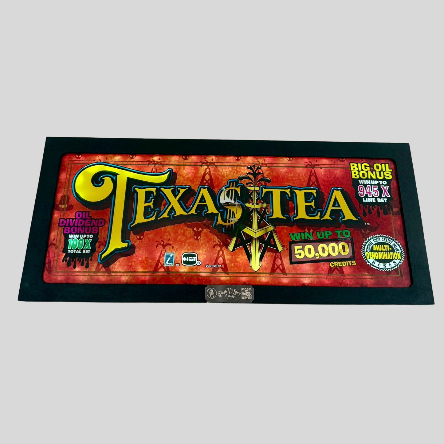 Texas Tea Slot Glass