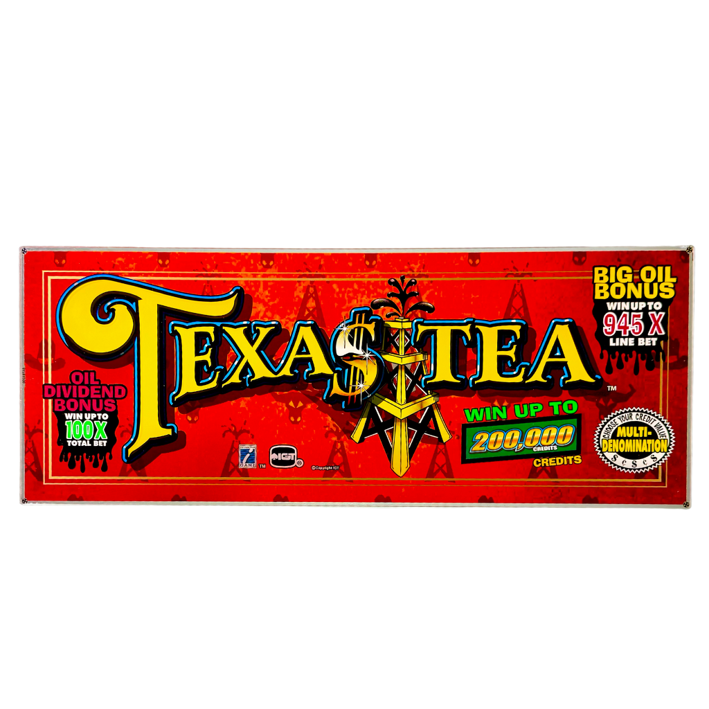 Texas Tea Slot Glass