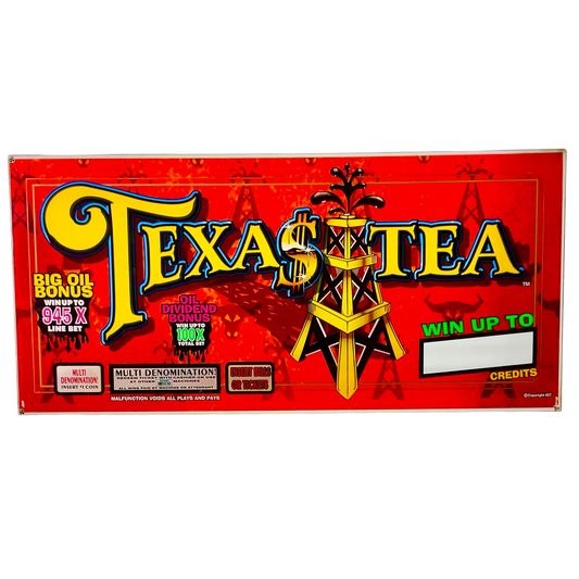 Texas Tea Slot Glass