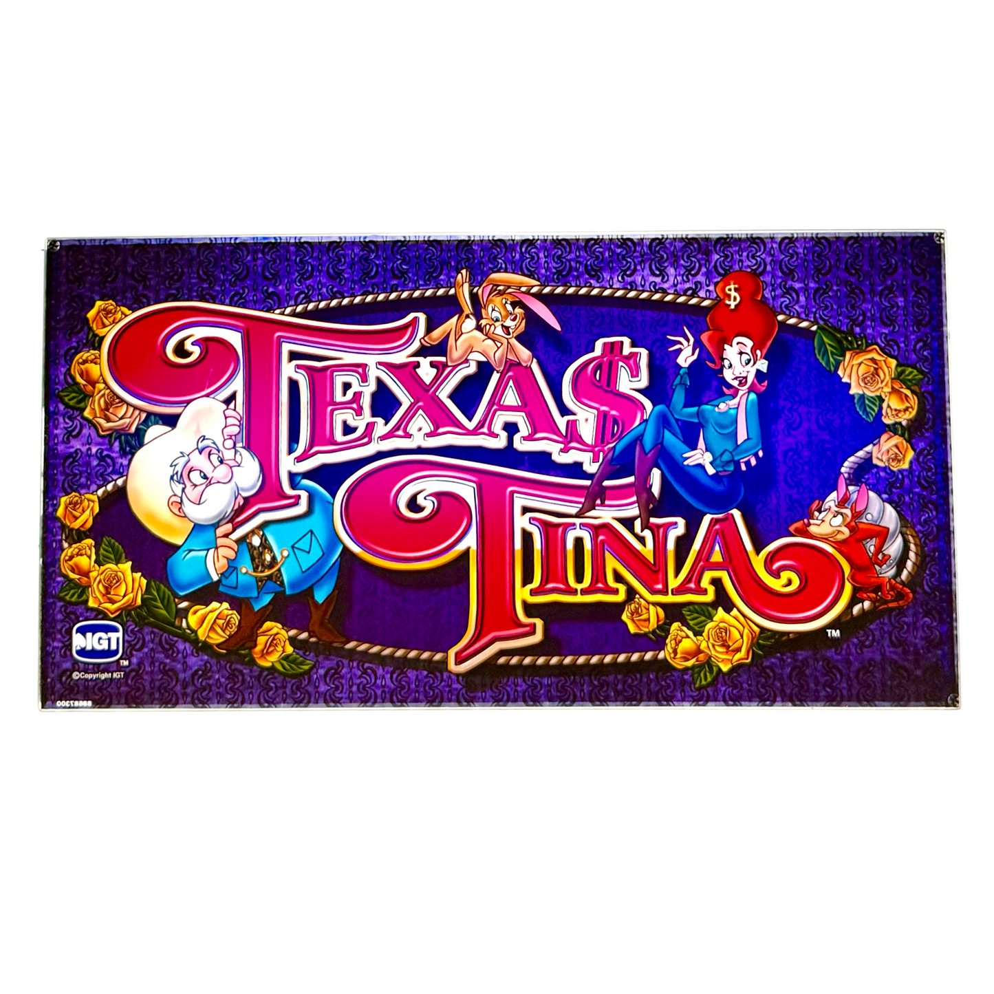 Texas Tina Slot Glass