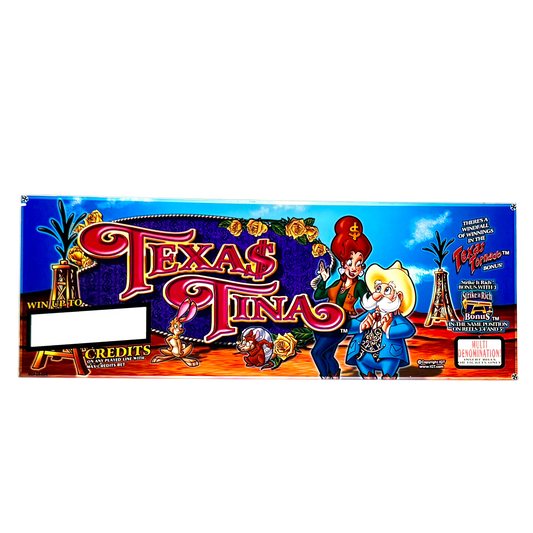 Texas Tina Slot Glass