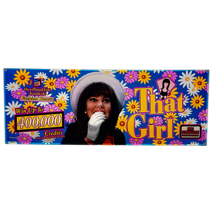 That Girl Slot Glass