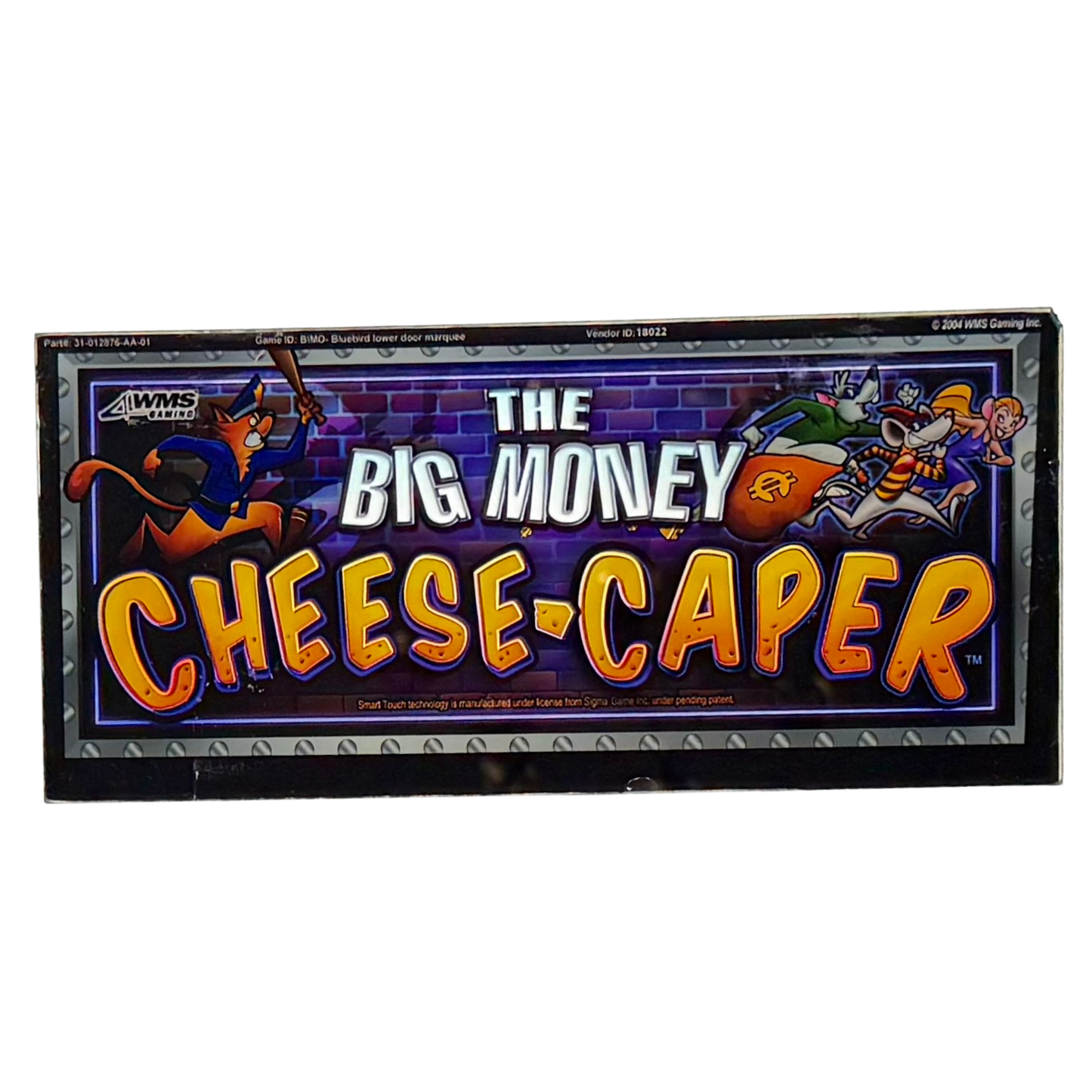Cheese-Caper Slot Glass