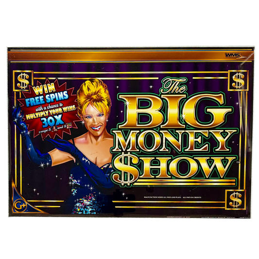 The Big Money Show Jumbo Slot Glass