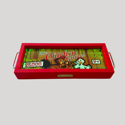 Chicken Game Slot Glass