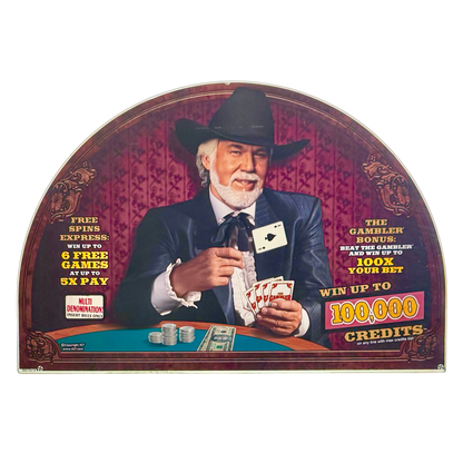 Kenny Rogers Slot Glass
