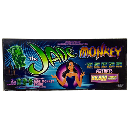 Jade Monkey Slot Glass