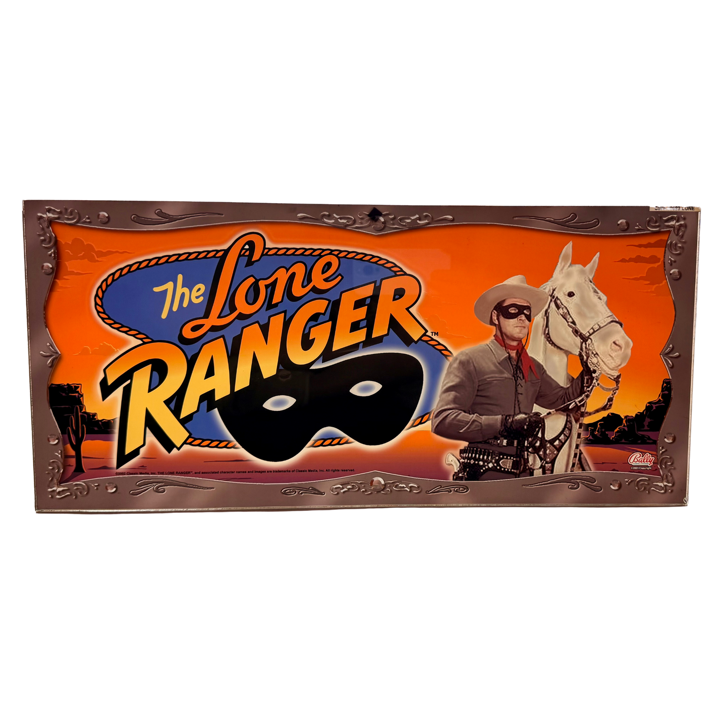 The Lone Ranger Slot Glass