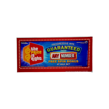 The Price Is Right Slot Glass