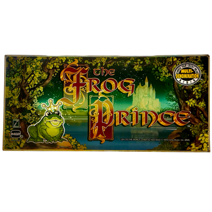 Frog Prince Slot Glass