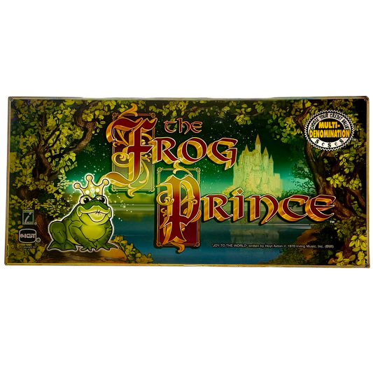 Frog Prince Slot Glass